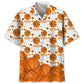 Basketball Creative Pattern Hawaiian Shirt For Coastal Travel, Casual Events, And Comfortable Summer Wear