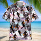 Tropical Basketball Players Hawaiian Shirt For Coastal Travel, Casual Events, And Comfortable Summer Wear