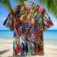 Creative Bass Guitar Hawaiian Shirt For Concert Lovers, Tropical Holidays, And Thoughtful Gift Giving
