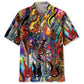 Creative Bass Guitar Hawaiian Shirt For Concert Lovers, Tropical Holidays, And Thoughtful Gift Giving