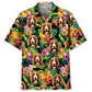 Basset Hound Fruits Hawaiian Shirt For Animal Lovers, Beach Travel, And Casual Summer Style