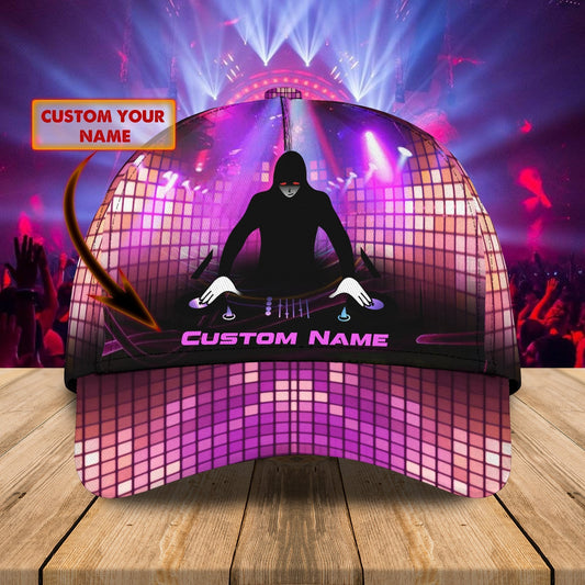 DJ Music Streetwear Classic Cap For Festivals Vacations Outdoor Fun And Daily Comfort