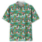 Beagle Beach Hawaiian Shirt For Coastal Travel, Casual Events, And Comfortable Summer Wear