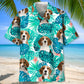 Tropical Beagle Hawaiian Shirt For Beach Days, Summer Outings, And Thoughtful Gift Giving