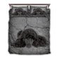 Poodle Dog Goodnight Dark Bedding Cover For Pet Lover Bedroom Decor