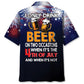 American Beer Hawaiian Shirt For Holiday Gatherings, Coastal Trips, And Proud Seasonal Style