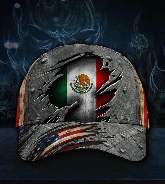 Mexico Flag Patriotic Classic Cap For Summer Outings Festivals And Relaxed Daily Wear