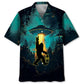 Bigfoot Alien Camping Hawaiian Shirt For Casual Gatherings, Beach Holidays, And Thoughtful Gift Giving