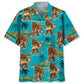 Bigfoot American Fast Food Hawaiian Shirt For Beachside Event, Seasonal Celebration, And Relaxed Summer Style