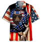 American Bigfoot Flag Hawaiian Shirt For Coastal Travel, Casual Events, And Comfortable Summer Wear