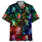 Colorful Bigfoot Hawaiian Shirt For Island Vacations, Weekend Events, And Relaxed Everyday Outfits