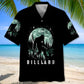 Bigfoot Billiard Hawaiian Shirt For Sports Fans, Summer Outings, And Relaxed Vacation Wear