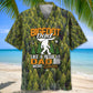 Bigfoot Dad Humor Hawaiian Shirt For Island Vacations, Resort Wear, And Relaxed Seasonal Style