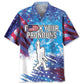 Bigfoot Outdoor Humor Hawaiian Shirt For Island Adventure, Cruise Journey, And Daily Summer Wear