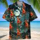 Bigfoot Firefighter Keep The Night Safe Hawaiian Shirt For Cruise Journey, Tropical Retreat, And Casual Outdoor Style