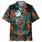 Bigfoot Firefighter Keep The Night Safe Hawaiian Shirt For Beach Travel And Relaxed Summer Style