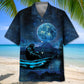Bigfoot Fishing Relax Hawaiian Shirt For Vacation Cruise, Resort Escape, And Summer Event Style