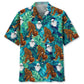 Halloween Bigfoot Hawaiian Shirt For Beach Days, Summer Outings, And Thoughtful Gift Giving