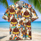 Bigfoot Hippie Soul Hawaiian Shirt For Beach Days, Summer Outings, And Thoughtful Gift Giving