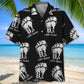 Bigfoot Introvert Humor Hawaiian Shirt For Nature Fans, Resort Trips, And Comfortable Warm Weather Wear