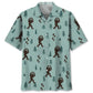 Bigfoot Silhouette Shirts Hawaiian Shirt For Resort Trips, Coastal Parties, And Warm Weather Style