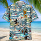 Bigfoot Surfing Hawaiian Shirt For Island Vacations, Resort Wear, And Relaxed Seasonal Style