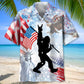 Bigfoot USA Hawaiian Shirt For Weekend Escape And Vacation Outfit
