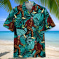 Bigfoot Pickle Hawaiian Shirt For Resort Trips, Coastal Parties, And Warm Weather Style