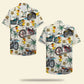 Classic Island Summer Biker Duck Aloha Motorcycles Hawaiian Shirt For Summer Vacation, Beach Travel, And Casual Wear
