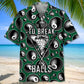 Billiard Break Hawaiian Shirt For Coastal Travel, Casual Events, And Comfortable Summer Wear