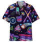 Neon Billiard Hawaiian Shirt For Beach Days, Weekend Events, And Thoughtful Gift Giving