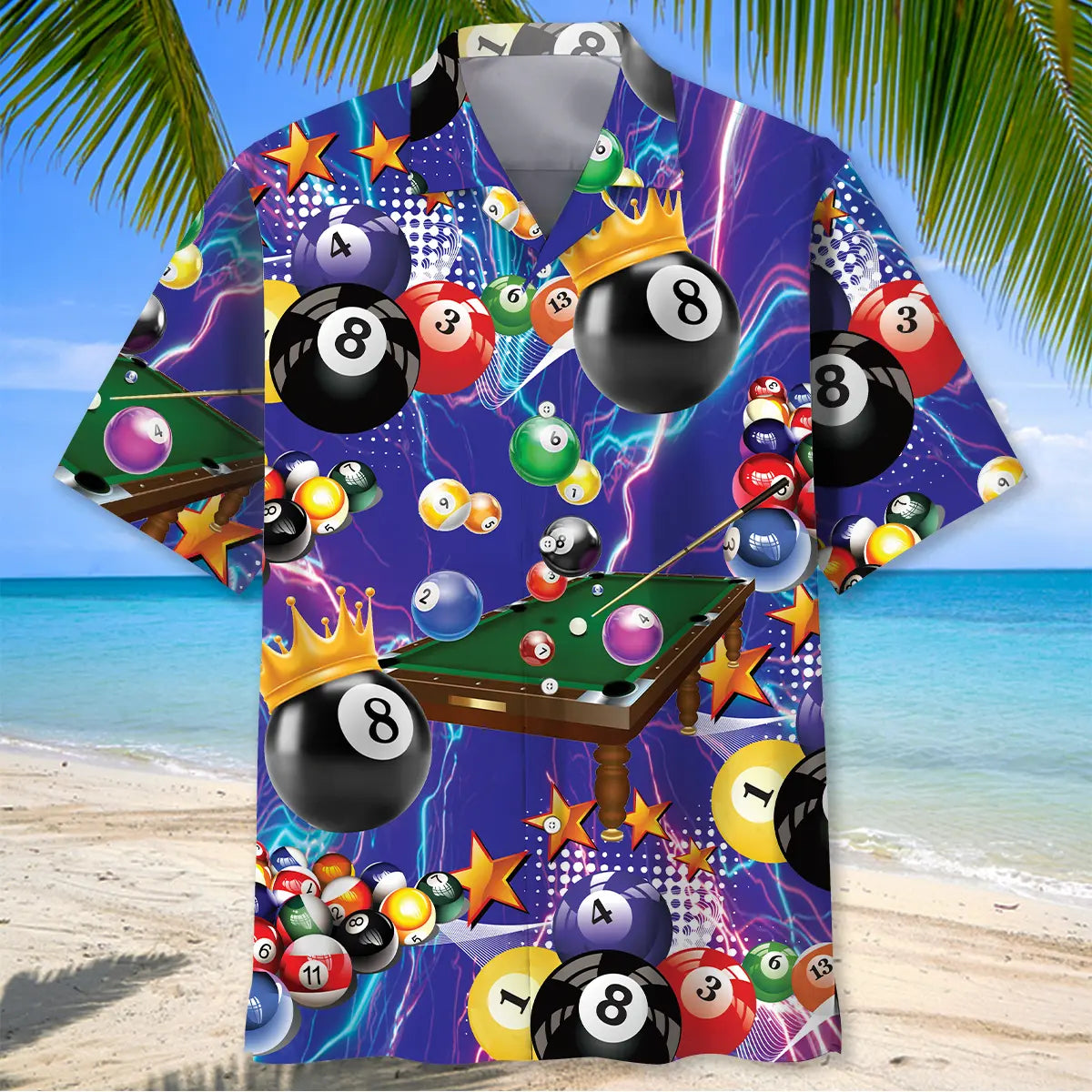 Billiard Pool Player Hawaiian Shirt For Beach Days, Summer Outings, And Thoughtful Gift Giving