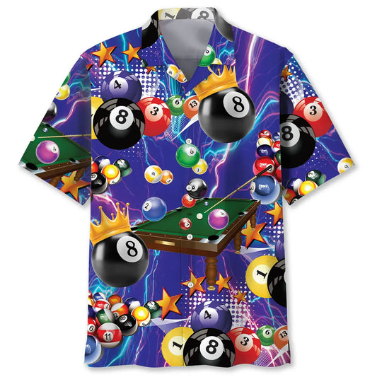 Billiard Pool Player Hawaiian Shirt For Beach Days, Summer Outings, And Thoughtful Gift Giving