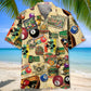 Vintage Billiard Hawaiian Shirt For Sports Fans, Summer Outings, And Relaxed Vacation Wear