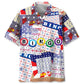 American Bingo Hawaiian Shirt For Tropical Holidays, Outdoor Gatherings, And Everyday Comfort