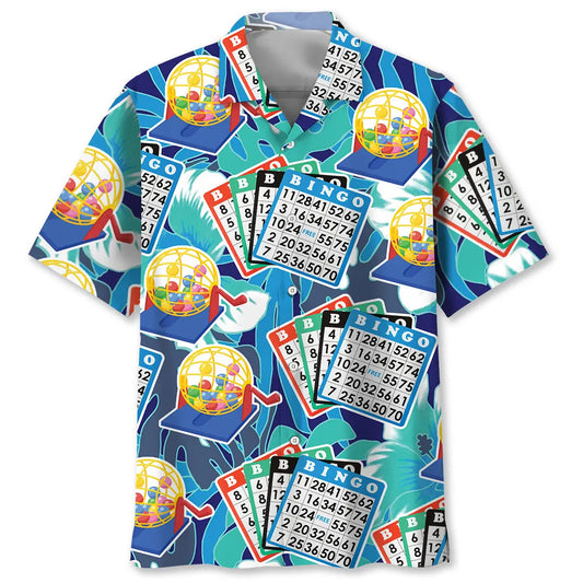 Bingo Lottery Hawaiian Shirt For Coastal Travel, Casual Events, And Comfortable Summer Wear