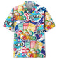 American Bingo Lucky Hawaiian Shirt For Island Vacations, Resort Wear, And Relaxed Seasonal Style