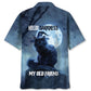 Black Cat Mysterious Companion Hawaiian Shirt For Animal Lovers, Beach Travel, And Casual Summer Style