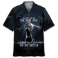 Black Cat Moonlit Sky Hawaiian Shirt For Nature Fans, Resort Trips, And Comfortable Warm Weather Wear