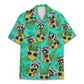 Tropical Island Raccoon Aloha Hawaiian Shirt For Beach Days, Summer Outings, And Thoughtful Gift Giving