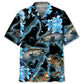 Blue Light Fishing Hawaiian Shirt For Beach Days, Weekend Events, And Thoughtful Gift Giving