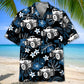 Blue Monster Truck Hawaiian Shirt For Beachside Event And Outdoor Comfort