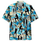 Blue Netball Beach Hawaiian Shirt For Island Vacations, Resort Wear, And Relaxed Seasonal Style
