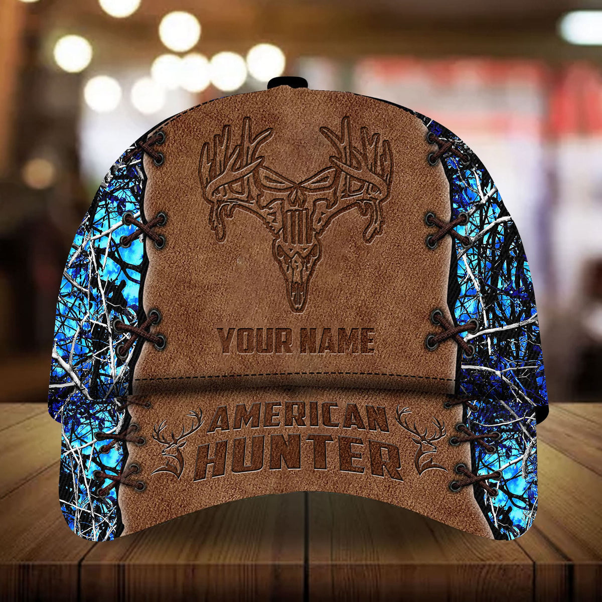 America Hunter Hunting Personalized Classic Cap For Summer Vacations Parties And Outdoor Events