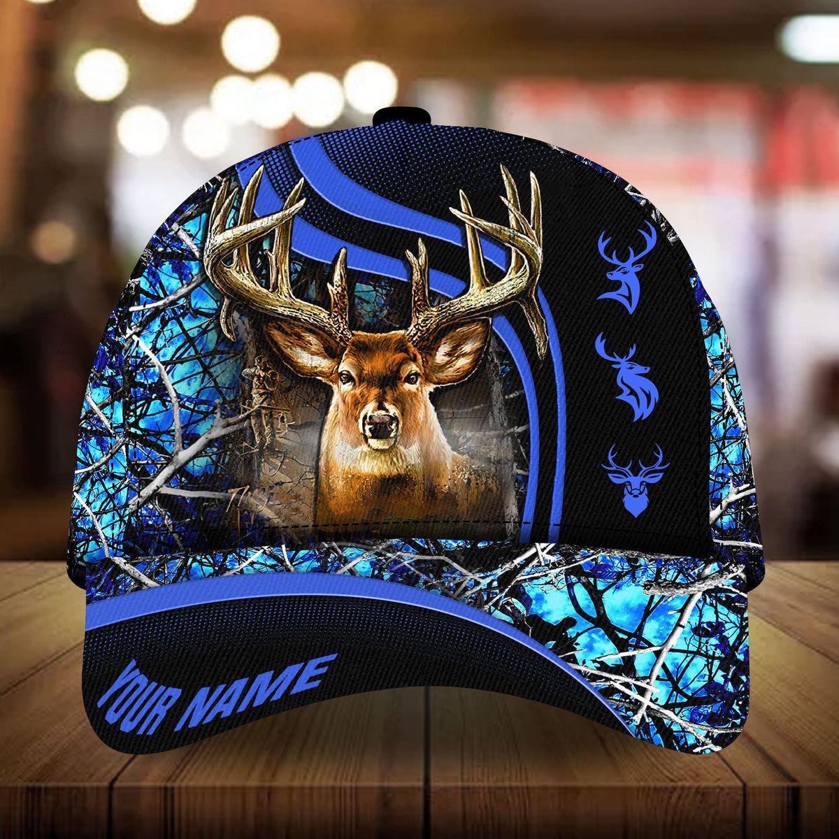 The Unique Deer Hunting Personalized Classic Cap For Casual Events Beach Trips And Thoughtful Gifting