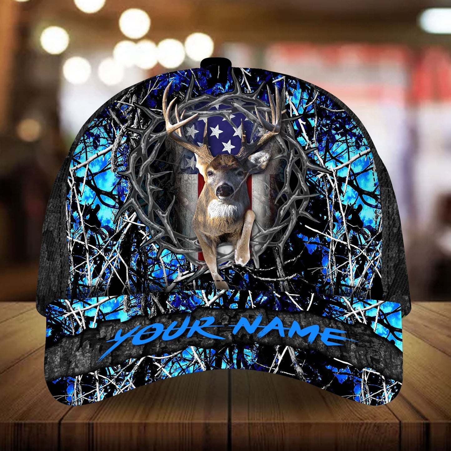 Awesome USA Deer Hunting Personalized Classic Cap For Everyday Accessories Vacations And Outdoor Fun