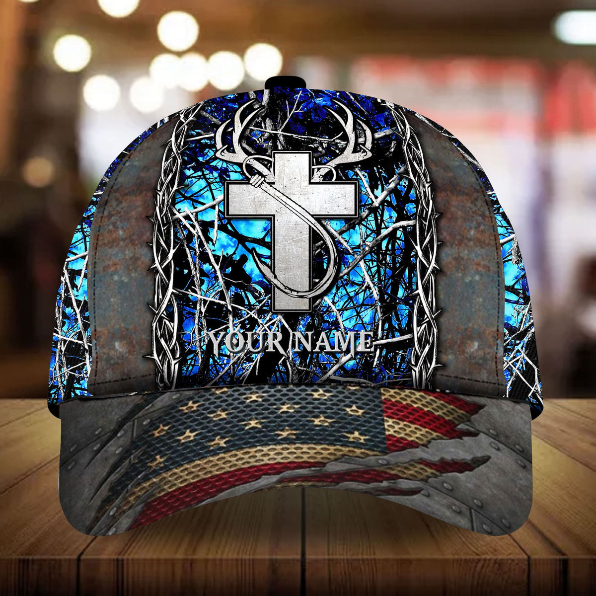 Cross Hunting Personalized Classic Cap For Casual Outfits Vacations And Everyday Styling