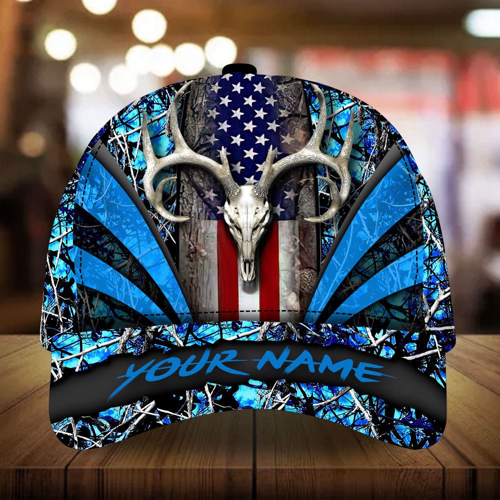 New Skull Deer Hunting Personalized Classic Cap For Beach Days Travel And Relaxed Everyday Outfits