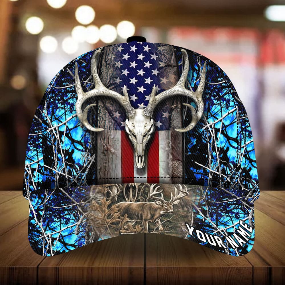 Unique Deer Hunting Personalized Classic Cap For Casual Styling Holiday Travel And Weekend Adventures