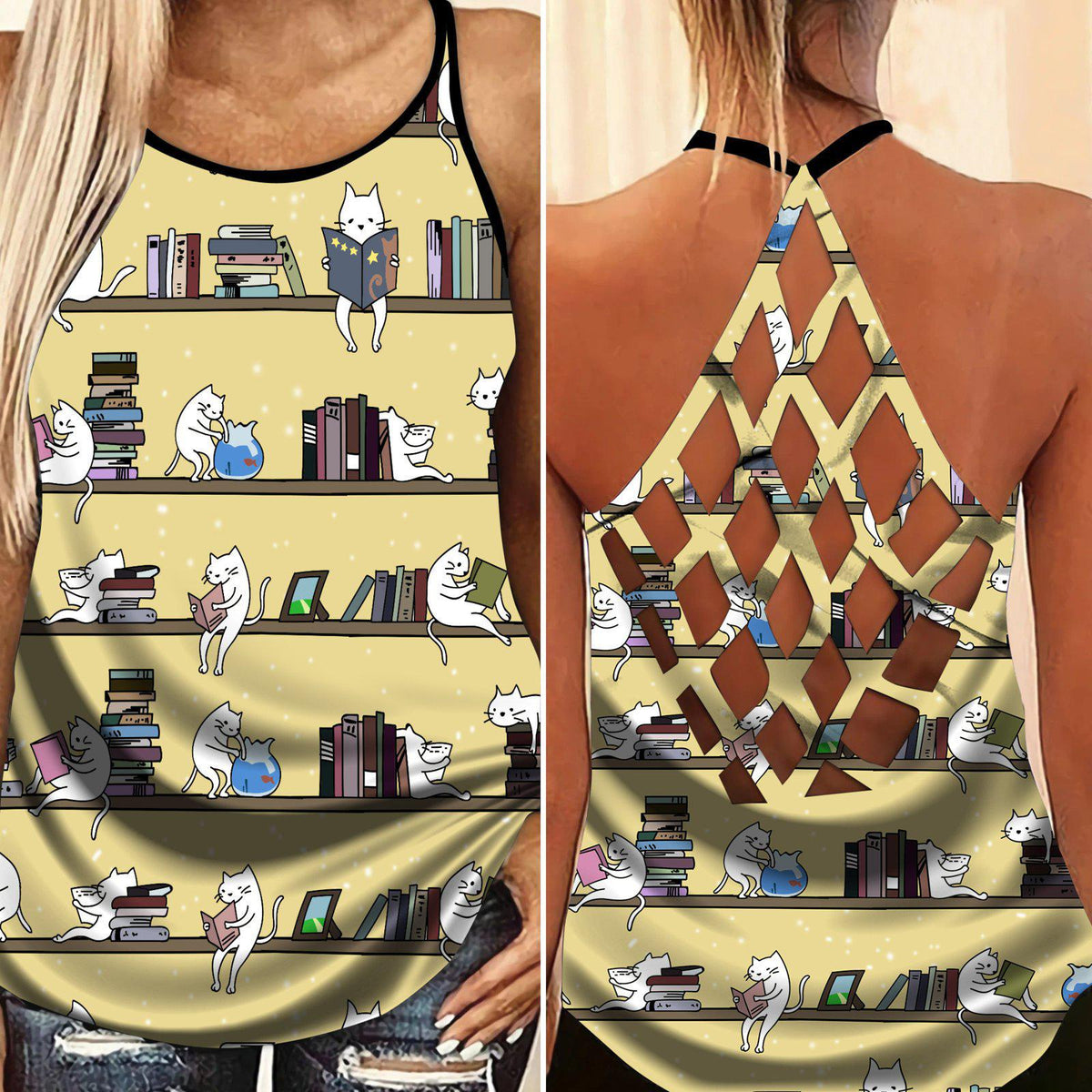 Books Like Life Hollow Tank Top For Active Days And Thoughtful Gifting